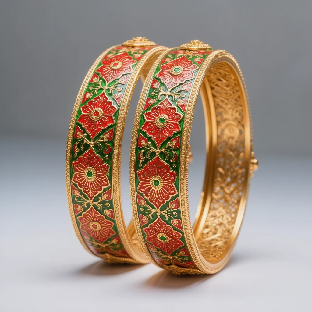 Meenakari Bangles